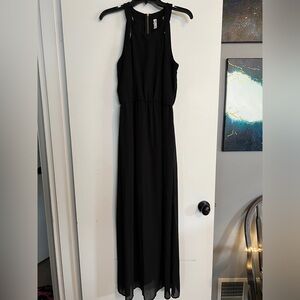 Maxi Halter Top Dress